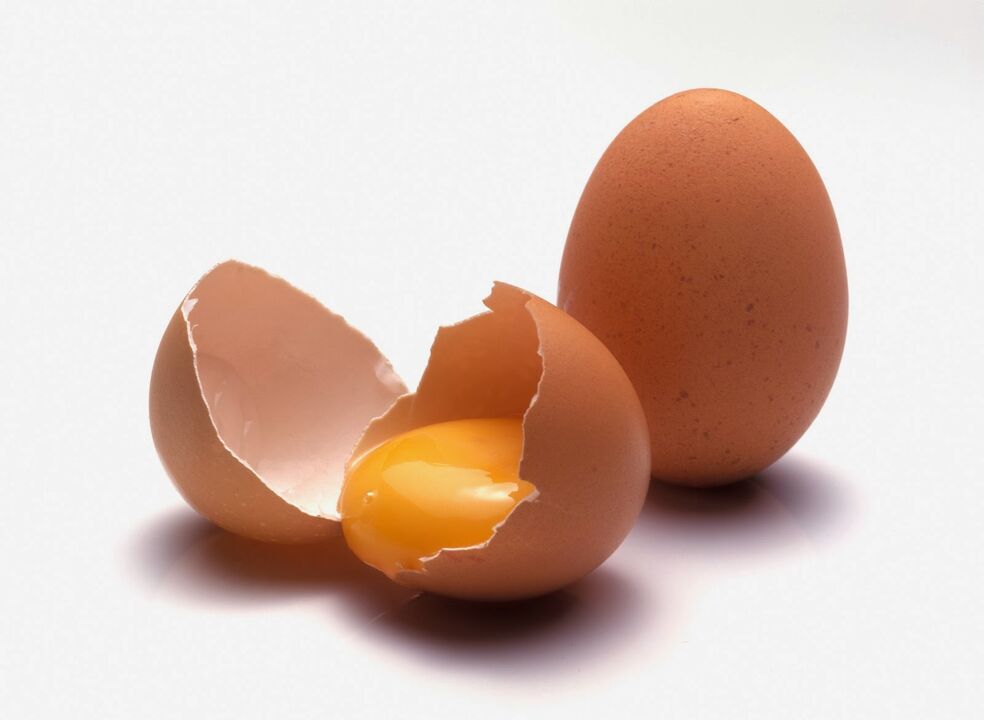 بيض الدجاج للذكور